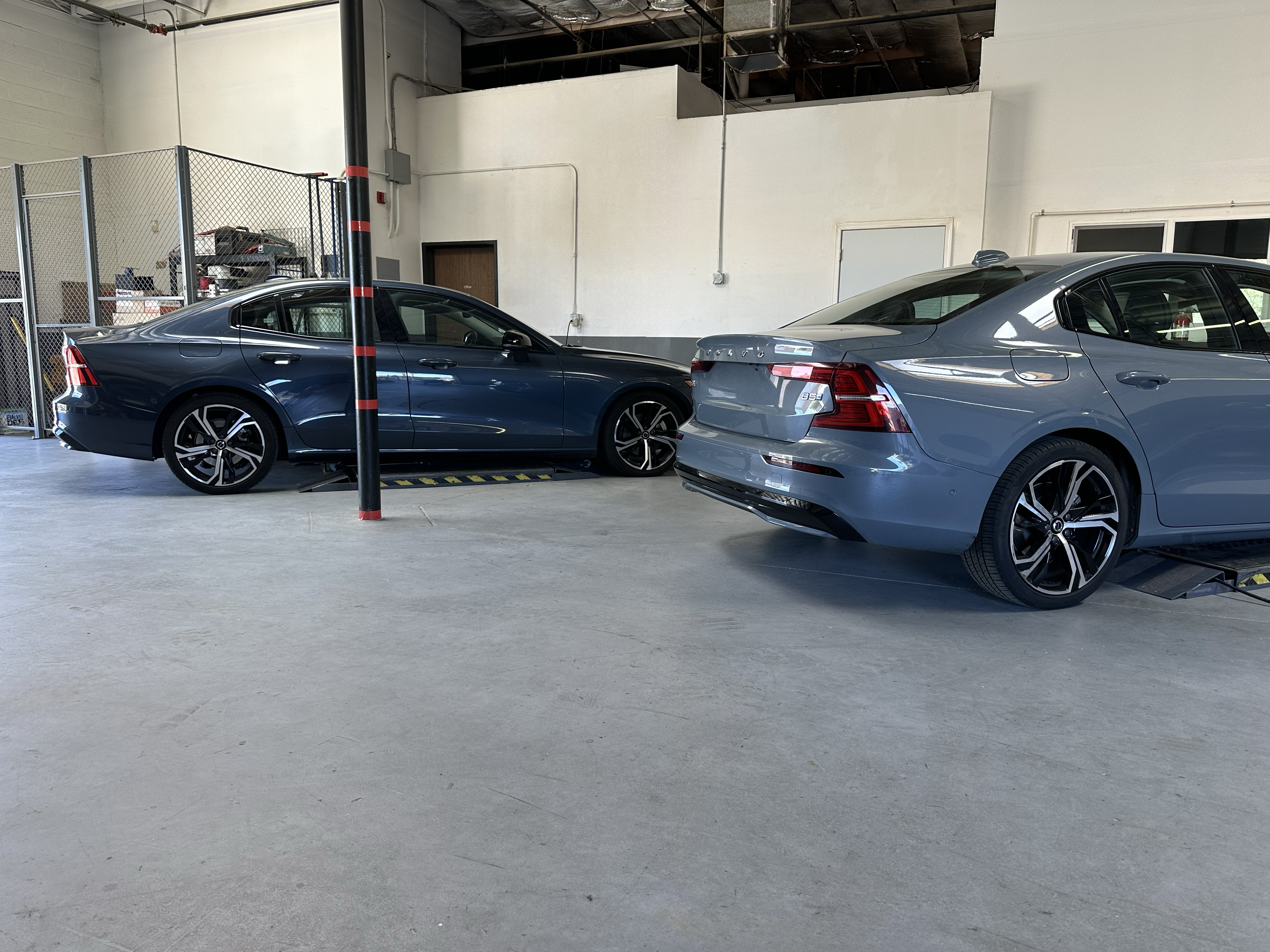 Original equipment tire testing conducted under controlled conditions